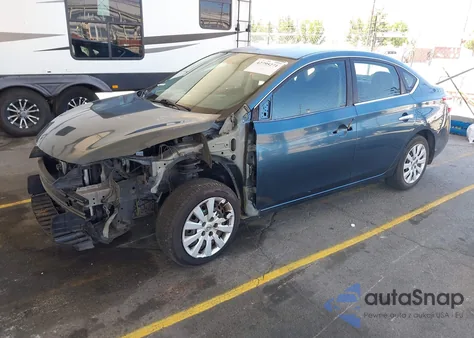 2015 Nissan Sentra Sv из США, поврежденный, VIN 3N1AB7AP1FY278880